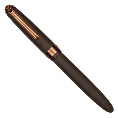 Click Falcon Ebonite Fountain Pen - Carbon Black RGT