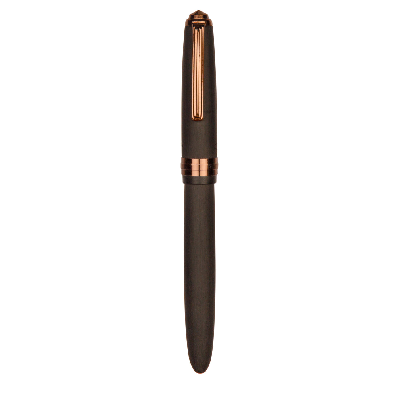 Click Falcon Ebonite Fountain Pen - Carbon Black RGT