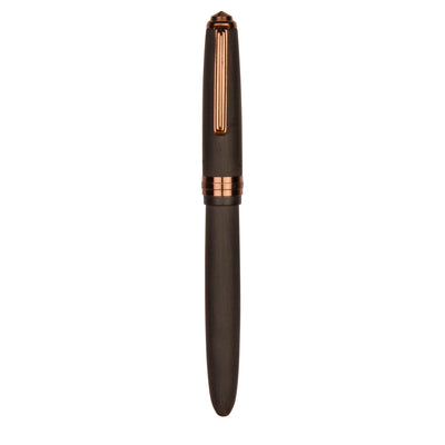 Click Falcon Ebonite Fountain Pen - Carbon Black RGT