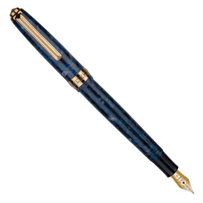 Click Falcon Premium Acrylic Fountain Pen - Flashy Blue GT