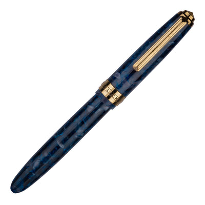 Click Falcon Premium Acrylic Fountain Pen - Flashy Blue GT