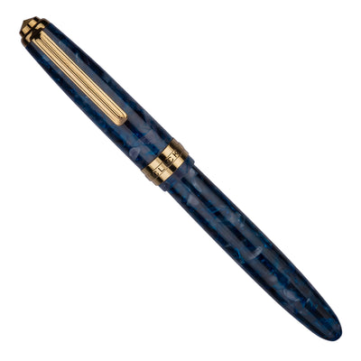 Click Falcon Premium Acrylic Fountain Pen - Flashy Blue GT