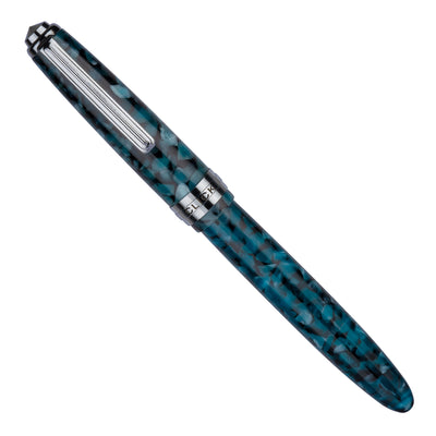 Click Falcon Premium Acrylic Fountain Pen - Glacier Blue CT