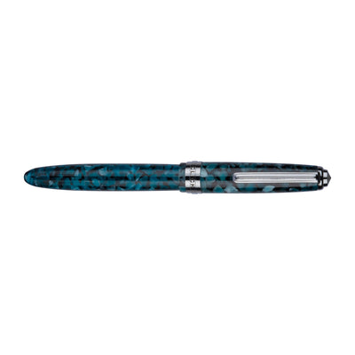 Click Falcon Premium Acrylic Fountain Pen - Glacier Blue CT