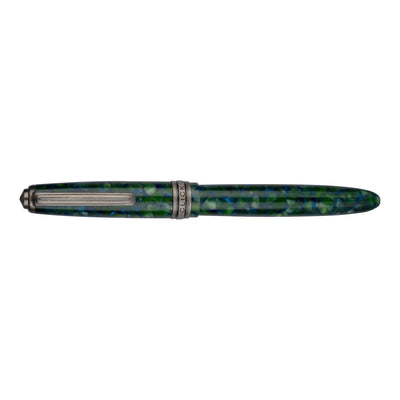 Click Falcon Premium Acrylic Fountain Pen - Jade Green CT
