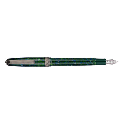 Click Falcon Premium Acrylic Fountain Pen - Jade Green CT