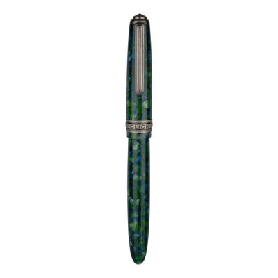 Click Falcon Premium Acrylic Fountain Pen - Jade Green CT