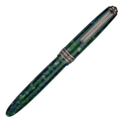 Click Falcon Premium Acrylic Fountain Pen - Jade Green CT