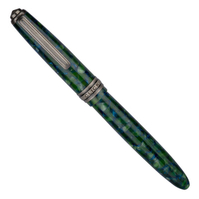 Click Falcon Premium Acrylic Fountain Pen - Jade Green CT