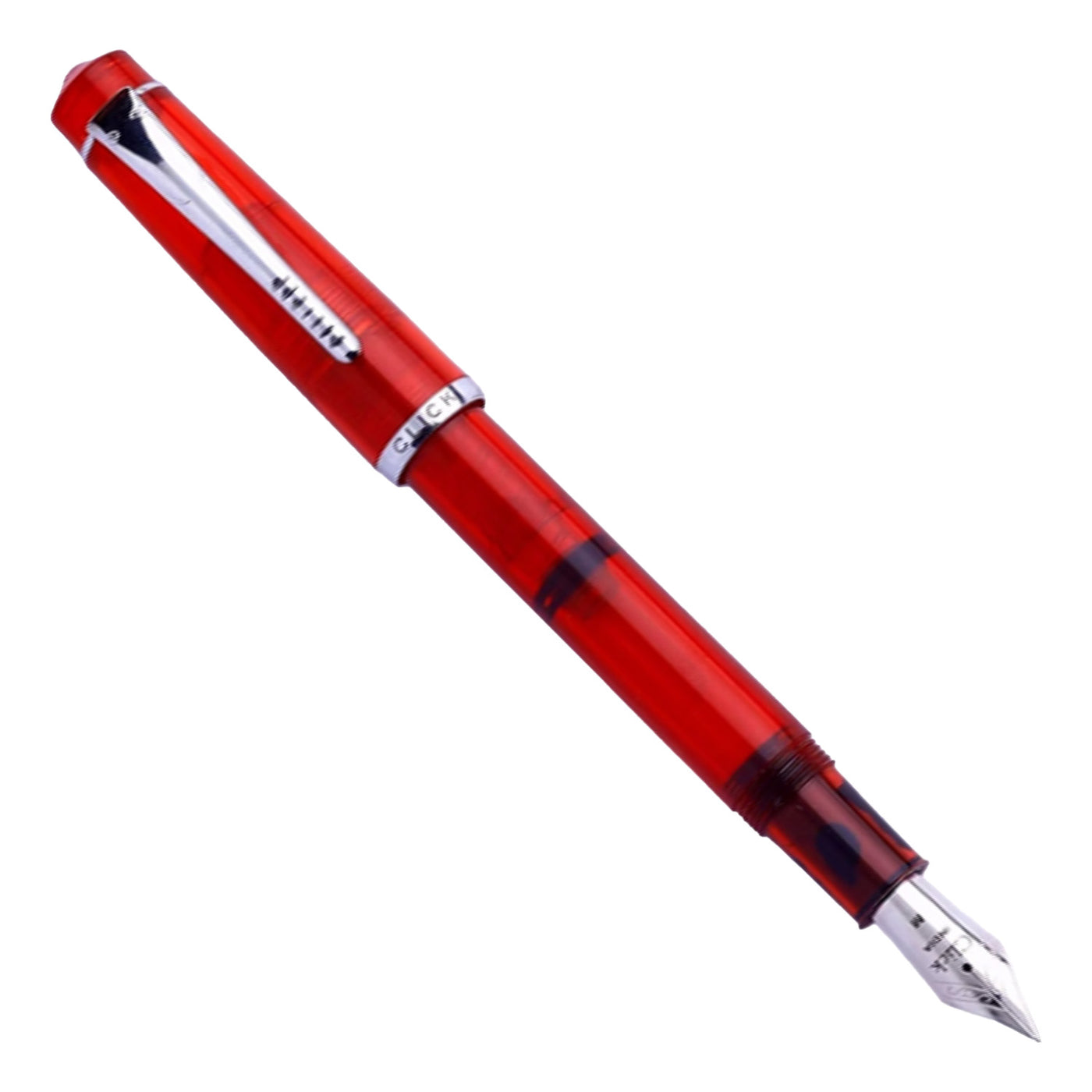 Click President Fountain Pen - Demo Red CT