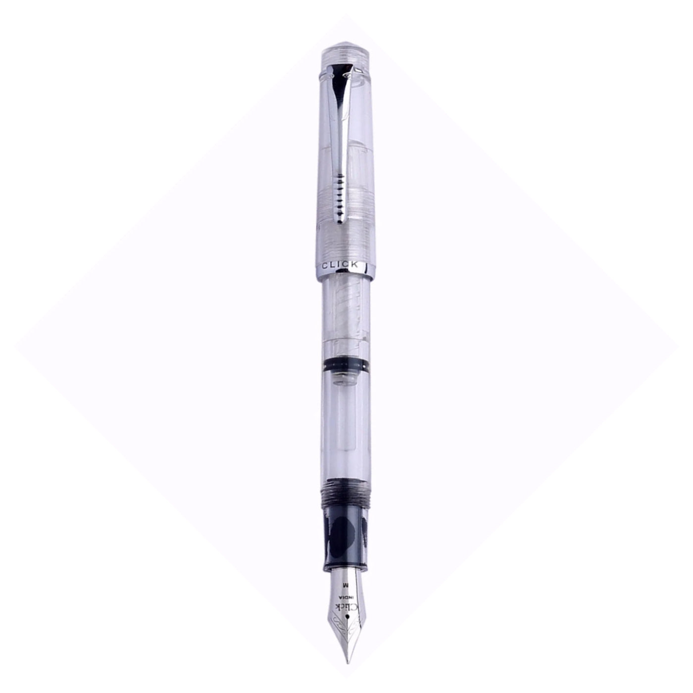 Click President Fountain Pen - Demo White CT