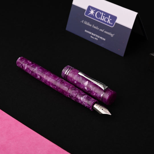 Click Renaissance Fountain Pen - Pink CT