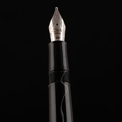 Click Retro Acrylic Fountain Pen - Black CT 10