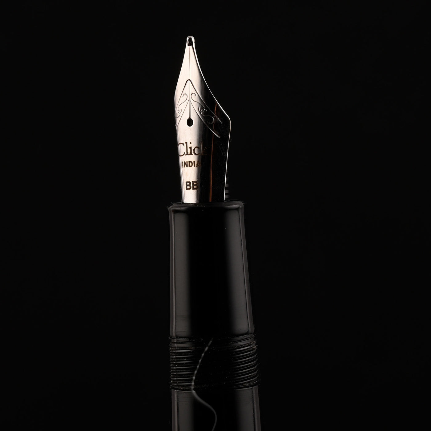Click Retro Acrylic Fountain Pen - Black CT 11