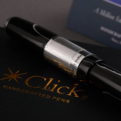 Click Retro Acrylic Fountain Pen - Black CT 12