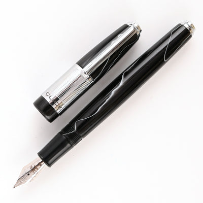 Click Retro Acrylic Fountain Pen - Black CT 1