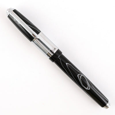 Click Retro Acrylic Fountain Pen - Black CT 6