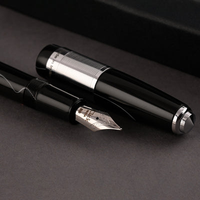 Click Retro Acrylic Fountain Pen - Black CT 9