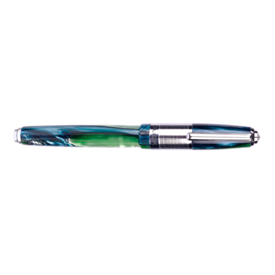 Click Retro Acrylic Fountain Pen - Green Blue CT
