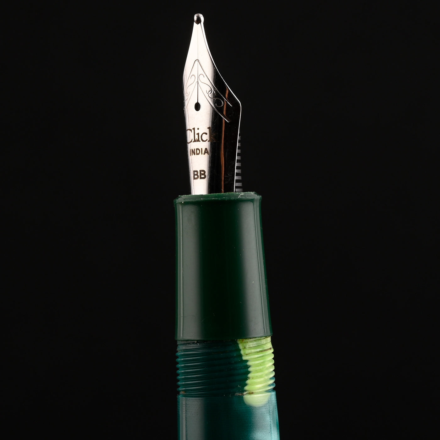 Click Retro Acrylic Fountain Pen - Green CT 11