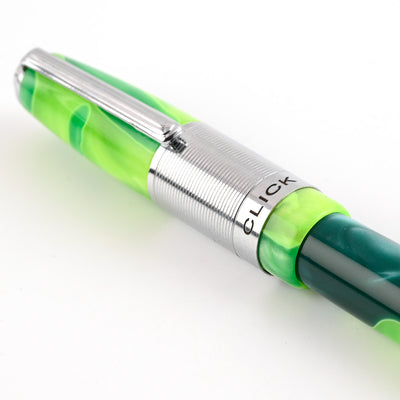 Click Retro Acrylic Fountain Pen - Green CT 4