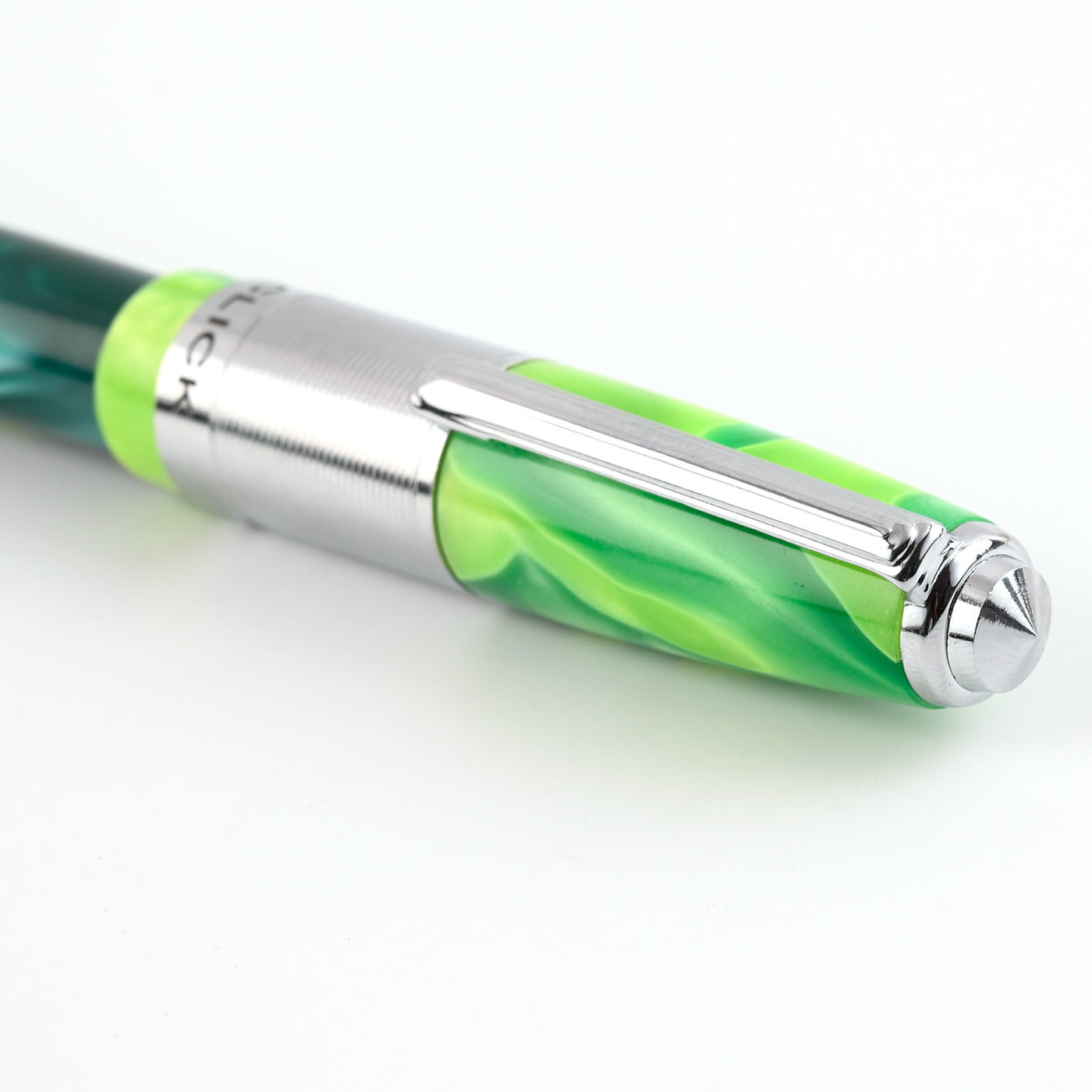 Click Retro Acrylic Fountain Pen - Green CT 5