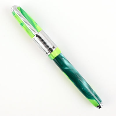 Click Retro Acrylic Fountain Pen - Green CT 6