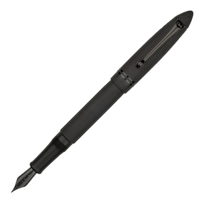 Click Yen Ebonite Fountain Pen - Matte Black BT 1