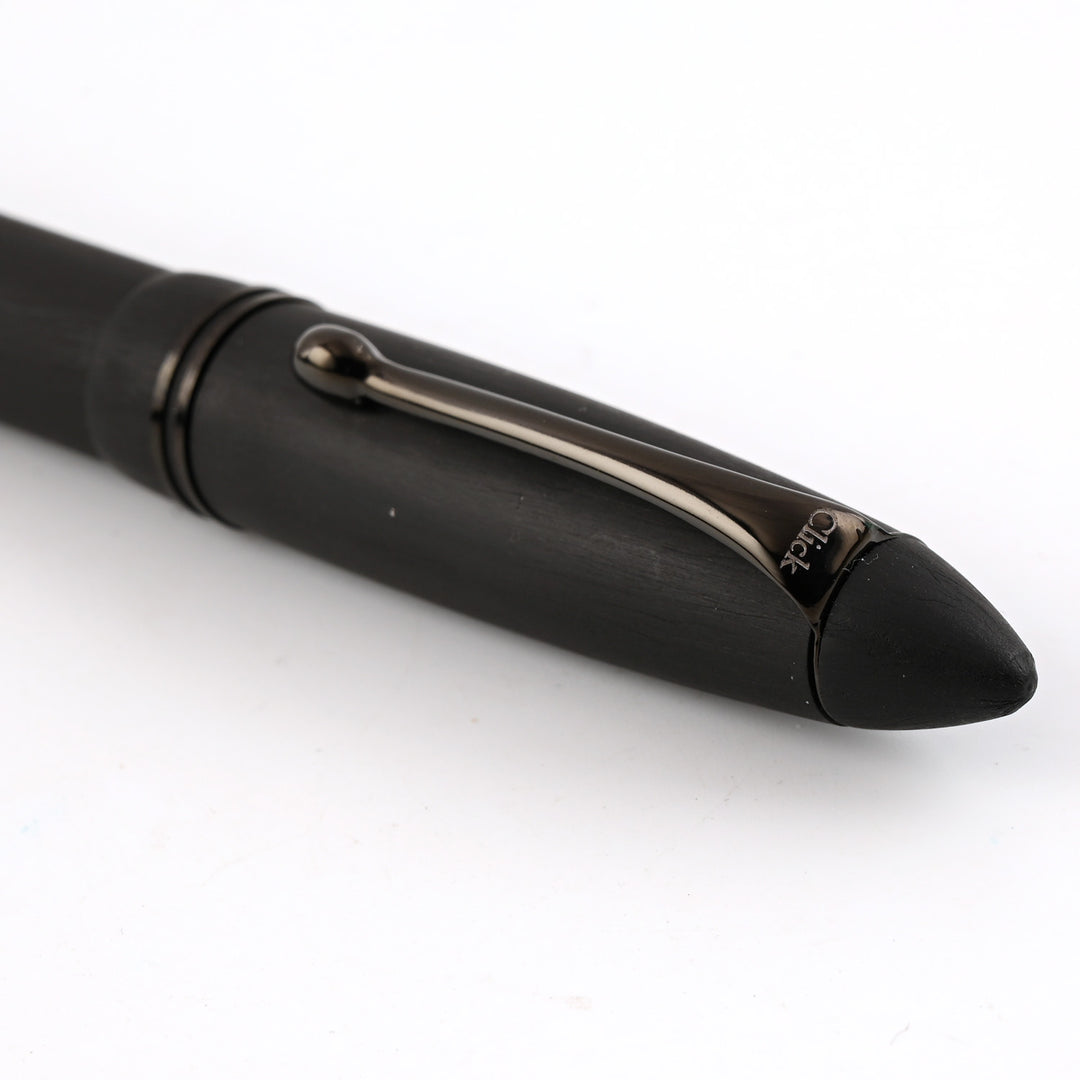 Click Yen Ebonite Fountain Pen Matte Black BT