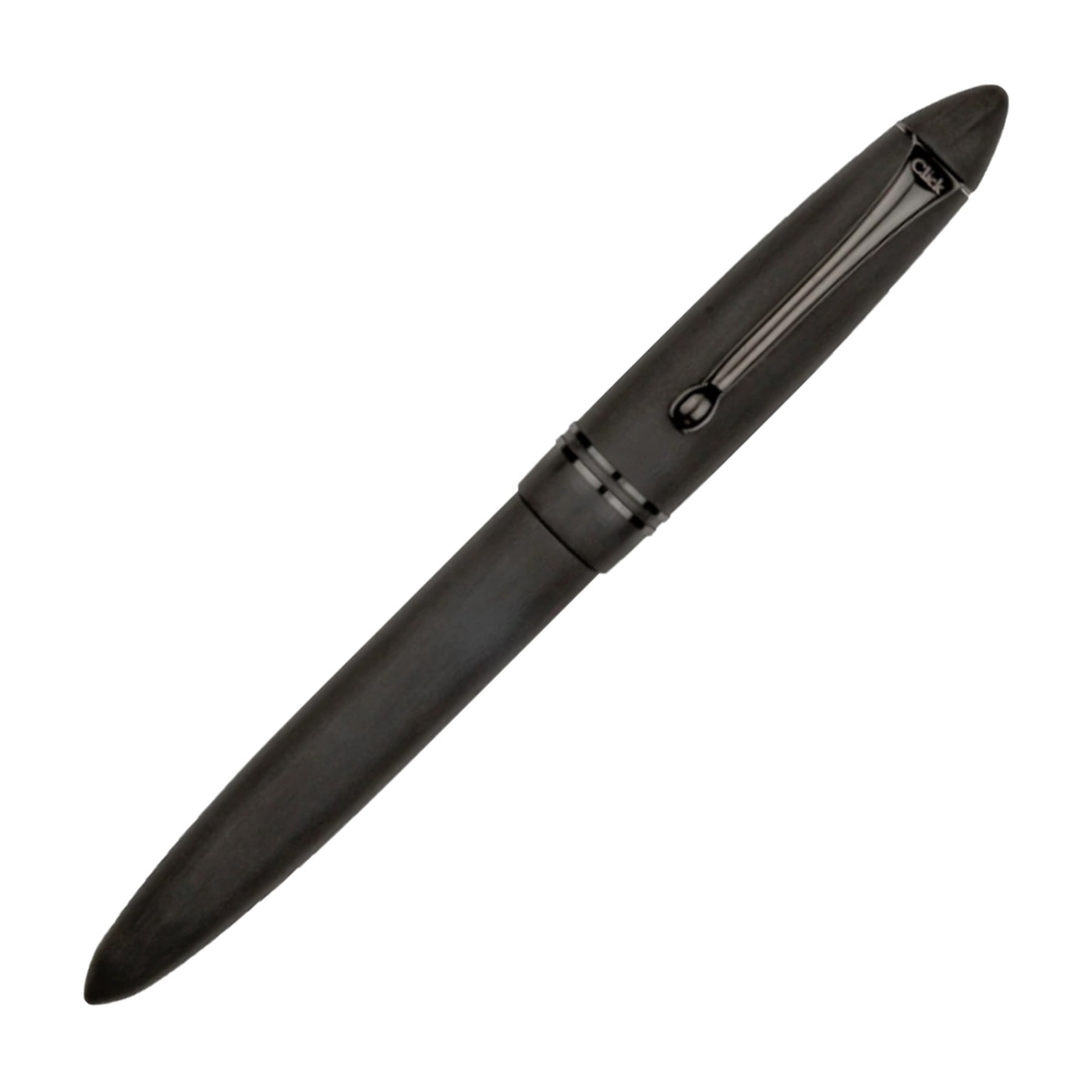 Click Yen Ebonite Fountain Pen - Matte Black BT 4