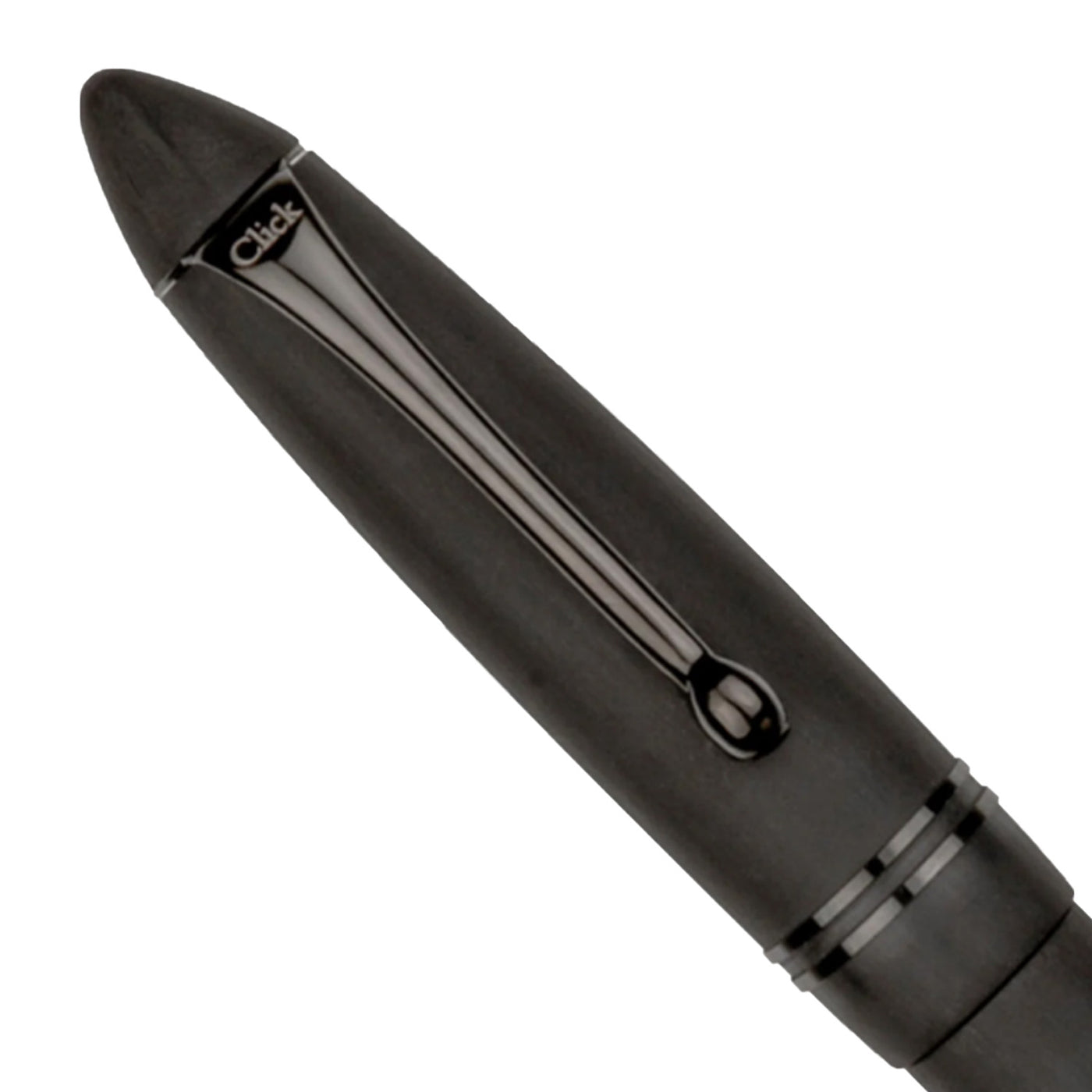 Click Yen Ebonite Fountain Pen - Matte Black BT 5