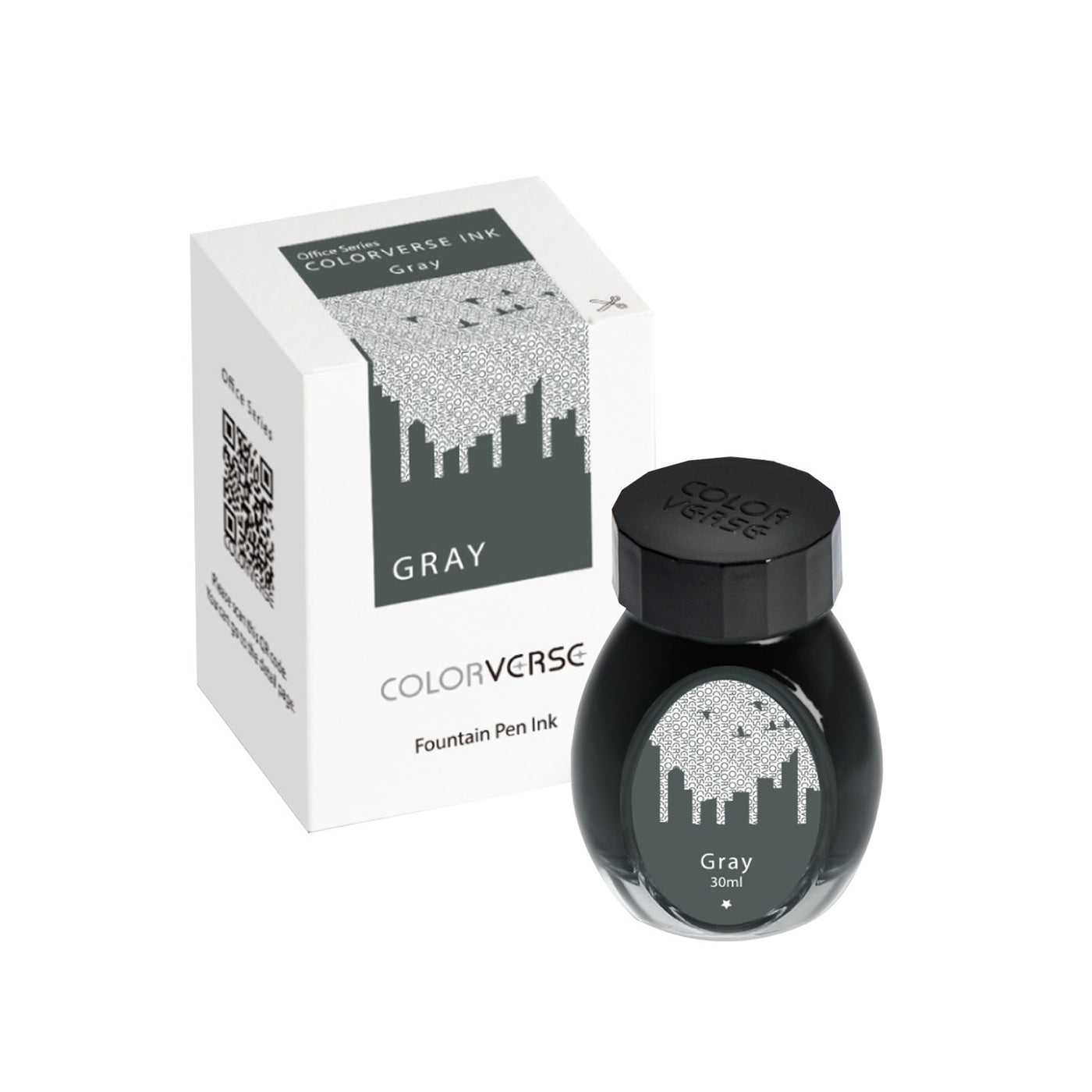 Colorverse Basic Office Series Ink Bottle Grey - 30ml 3