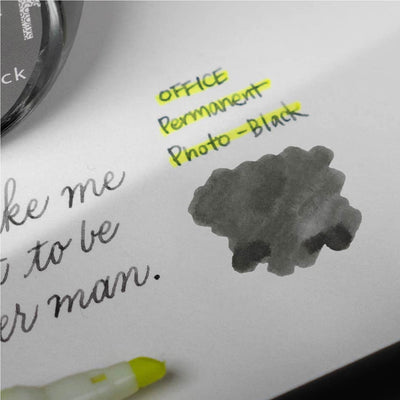 Colorverse Office Series Ink Bottle, Permanent Photo Black - 30ml