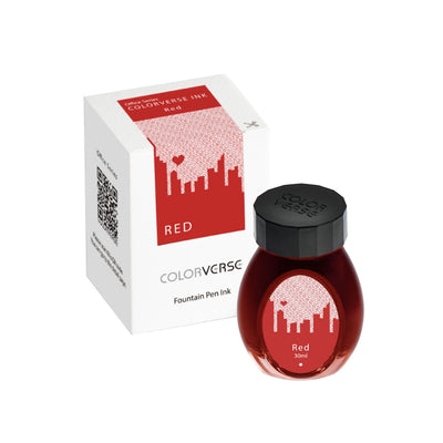 Colorverse Basic Office Series Ink Bottle, Red - 30ml