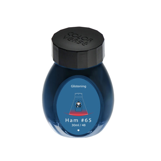 Colorverse Glistening Ham Ink Bottle, Dark Blue - 30ml