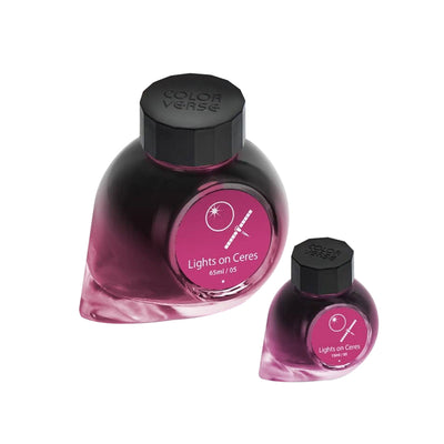 Colorverse Spaceward Lights on Ceres Ink Bottle Purple - 65ml + 15ml 1