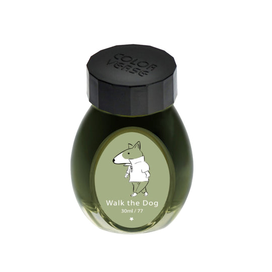 Colorverse Joy In The Ordinary Ink Bottle, Walk The Dog (Green) - 30ml
