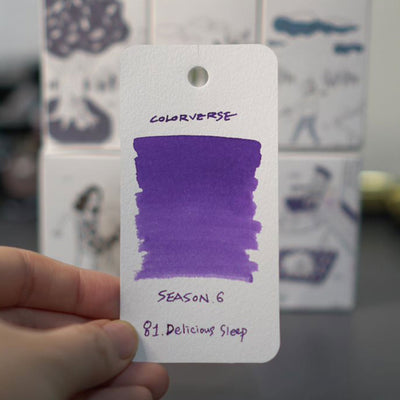 Colorverse Joy In The Ordinary Ink Bottle Delicious Sleep (Purple) - 30ml 5