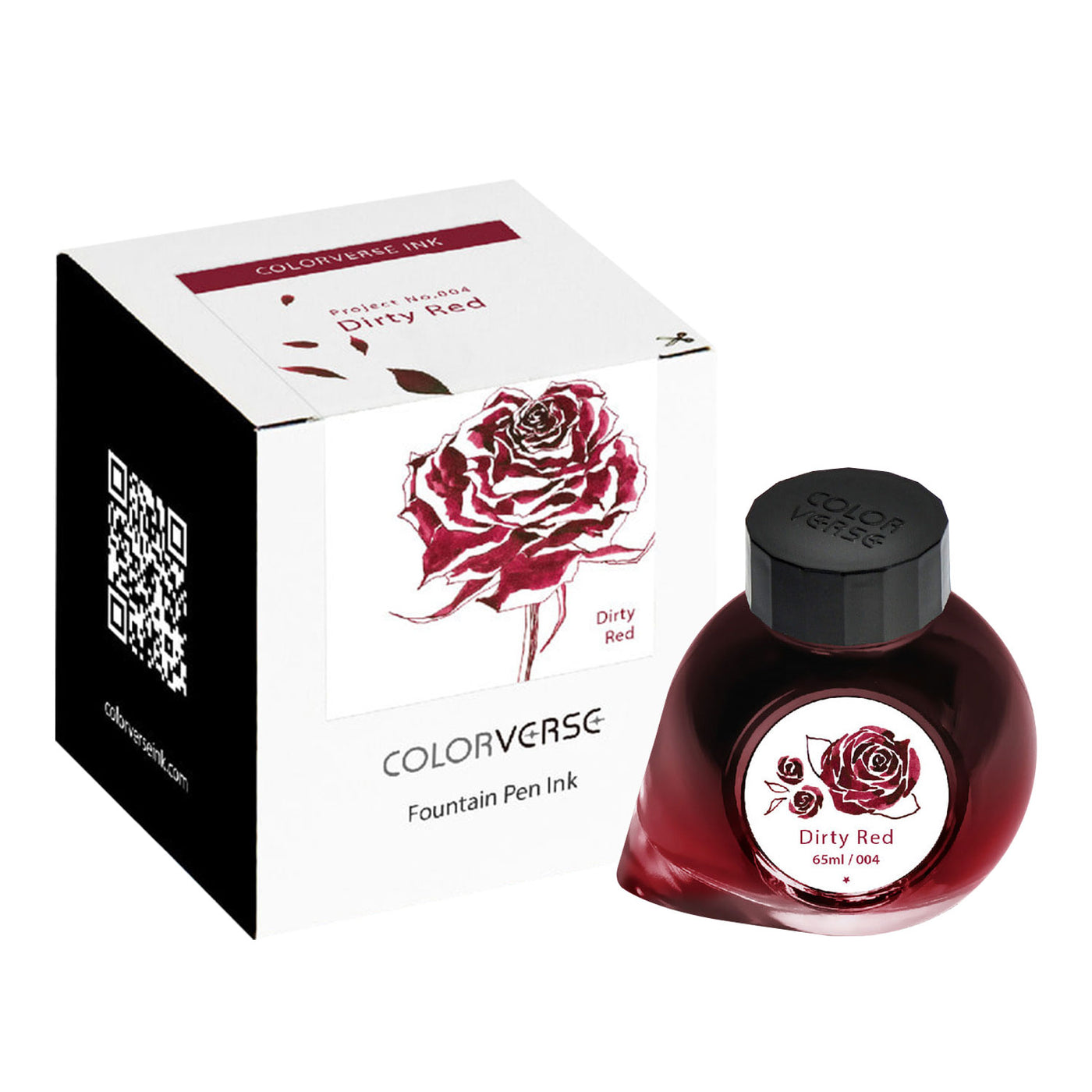 Colorverse Project Series Dirty Red Ink Bottle - 65ml
