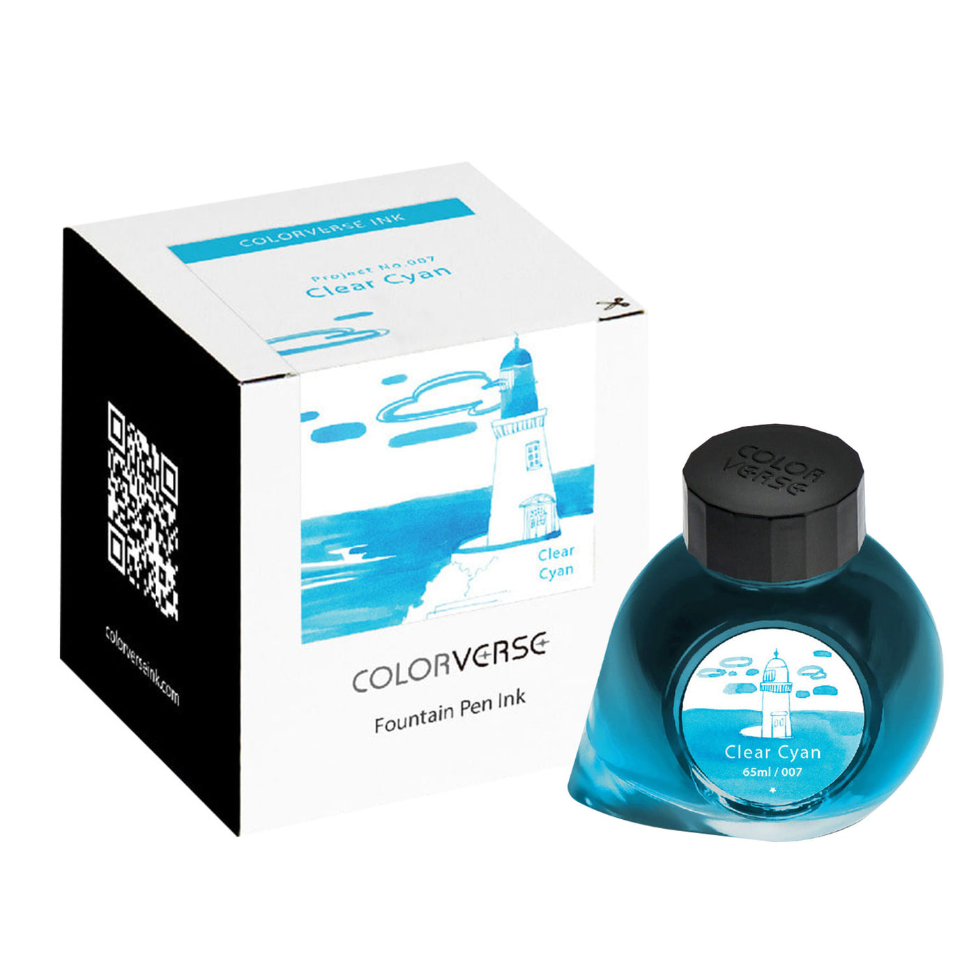 Colorverse Project Ink 047 Colorverse Project Series Clear Cyan Ink - 65ml |Buy Online|Colorverse ...