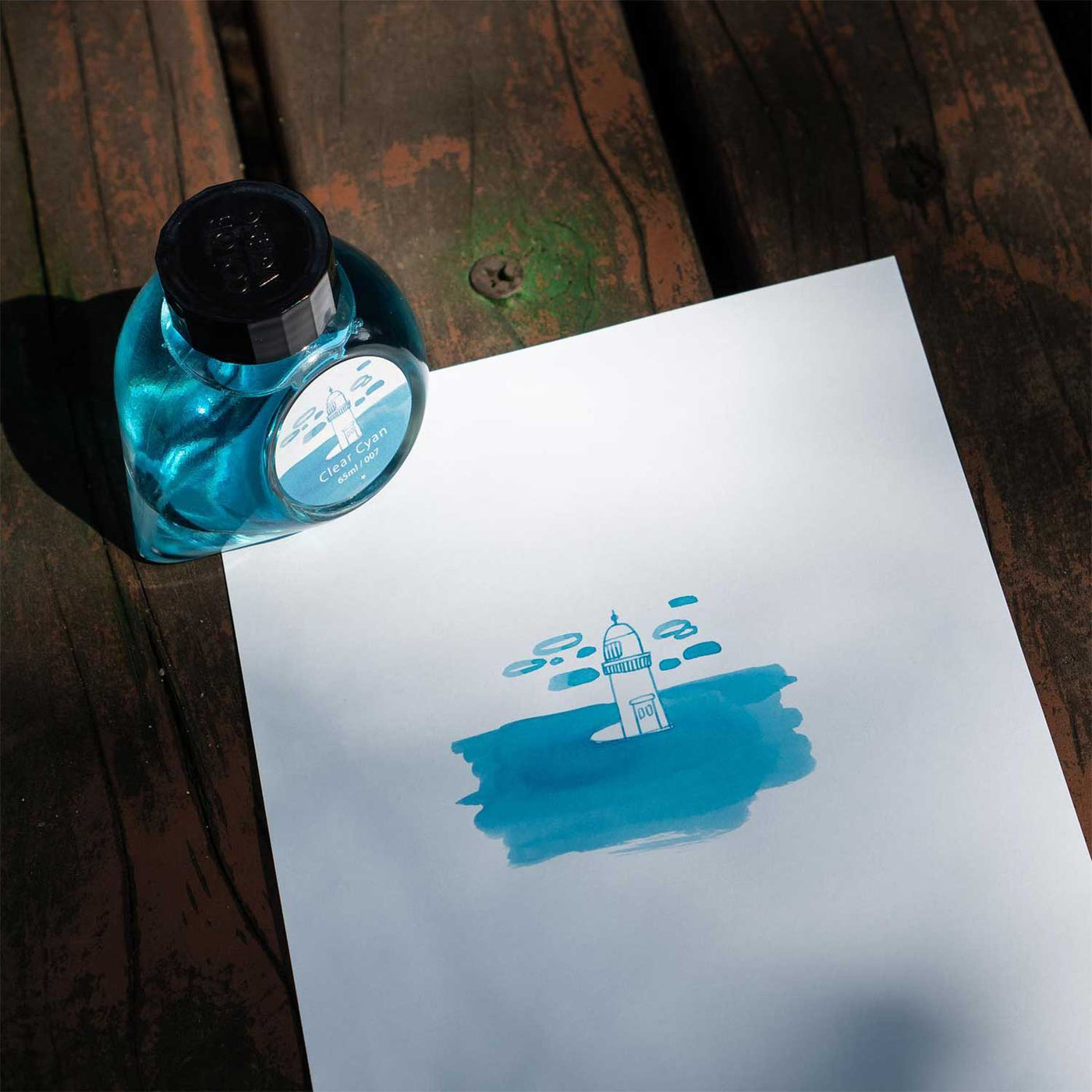 Colorverse Project Ink 047 Colorverse Project Series Clear Cyan Ink - 65ml |Buy Online|Colorverse ...