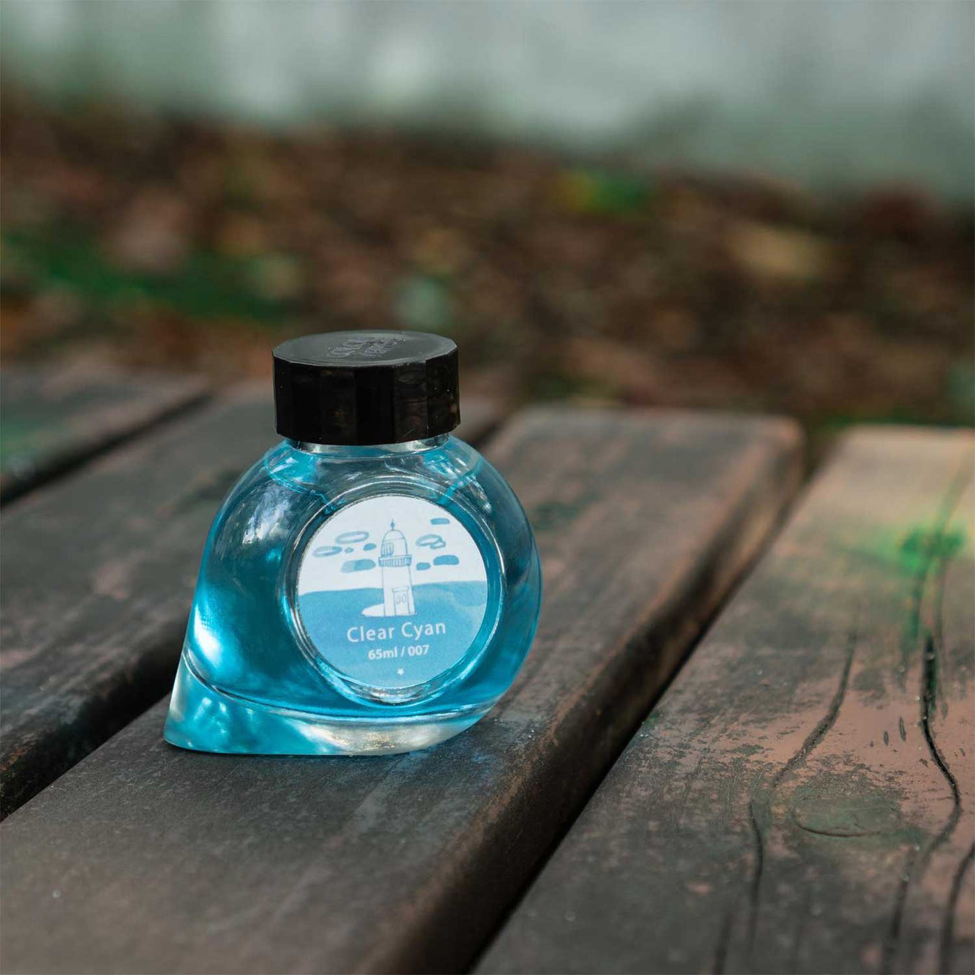 Colorverse Project Series Clear Cyan Ink Bottle - 65ml