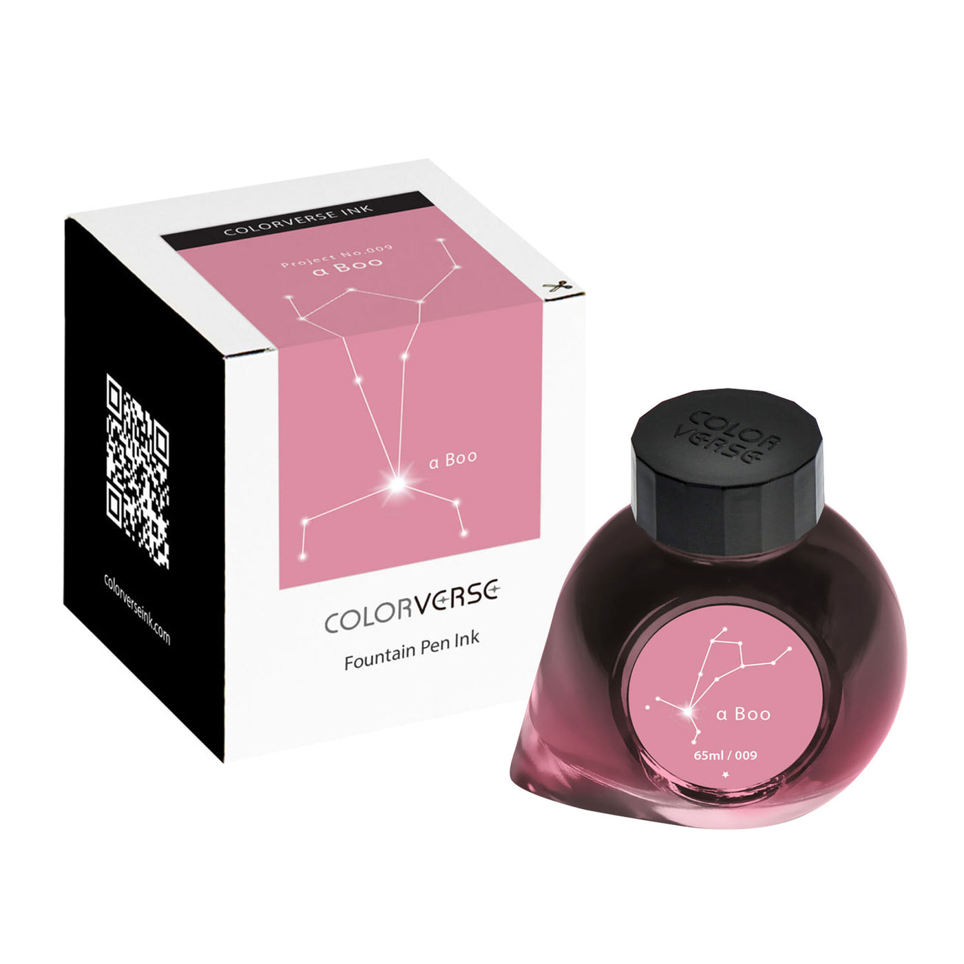 Colorverse Project α Boo Ink Bottle, Pink - 65ml