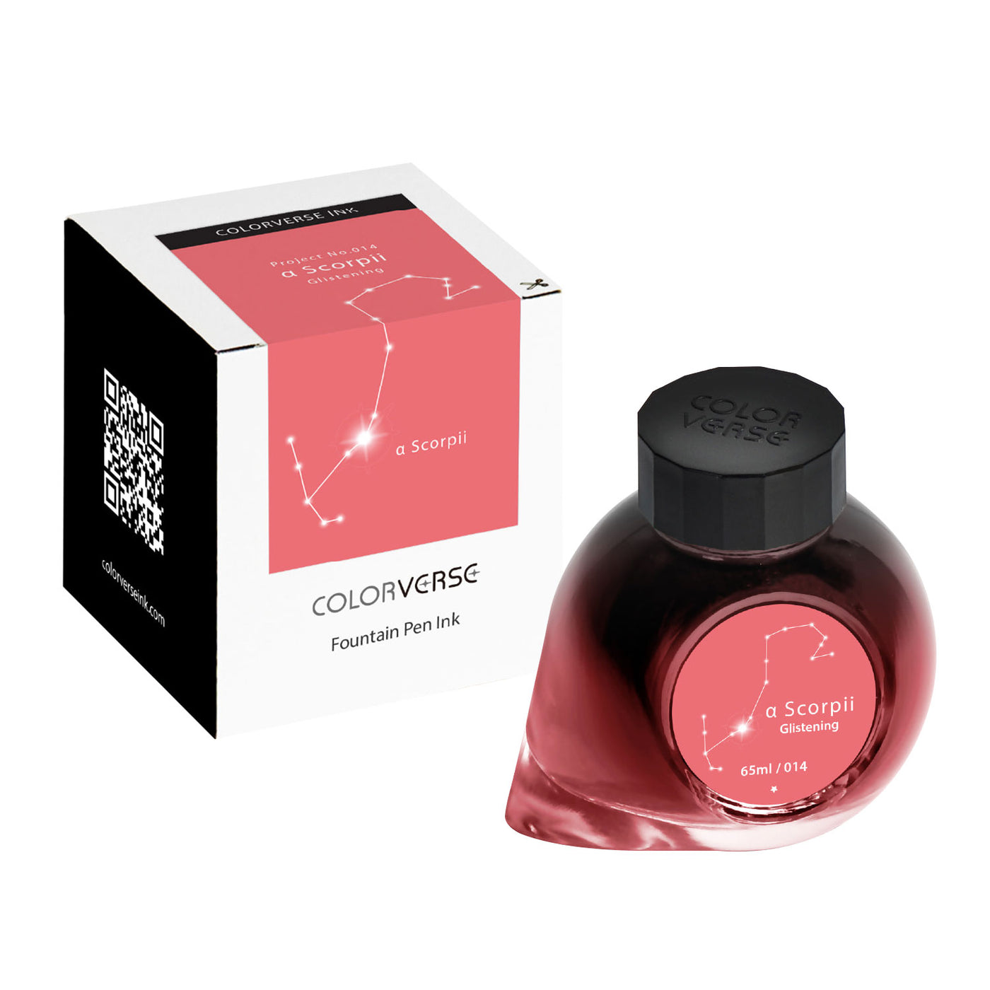 Colorverse Project α Scorpii Ink Bottle Pink - 65ml 2