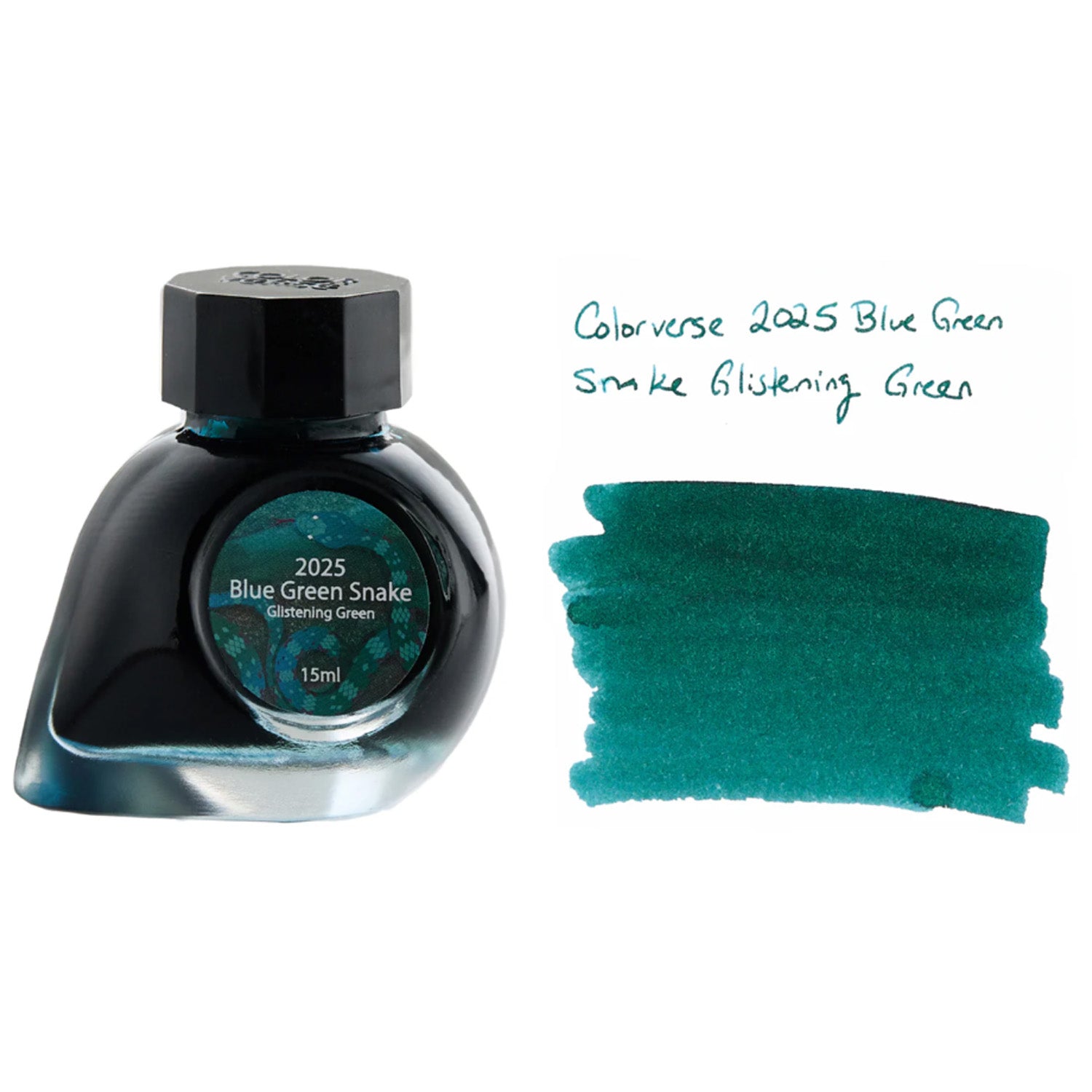 Shop Colorverse Glistening Green Blue Green Ink Bottle online at Makoba
