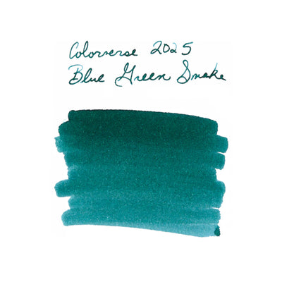 Colorverse 2025 Blue Green Snake Standard Ink Bottle - 15ml (Special Edition)