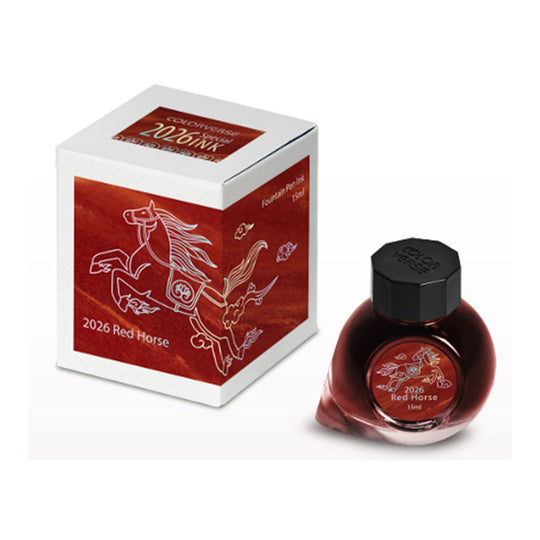 Colorverse 2026 Red Horse Standard Ink Bottle - 15ml (Special Edition)