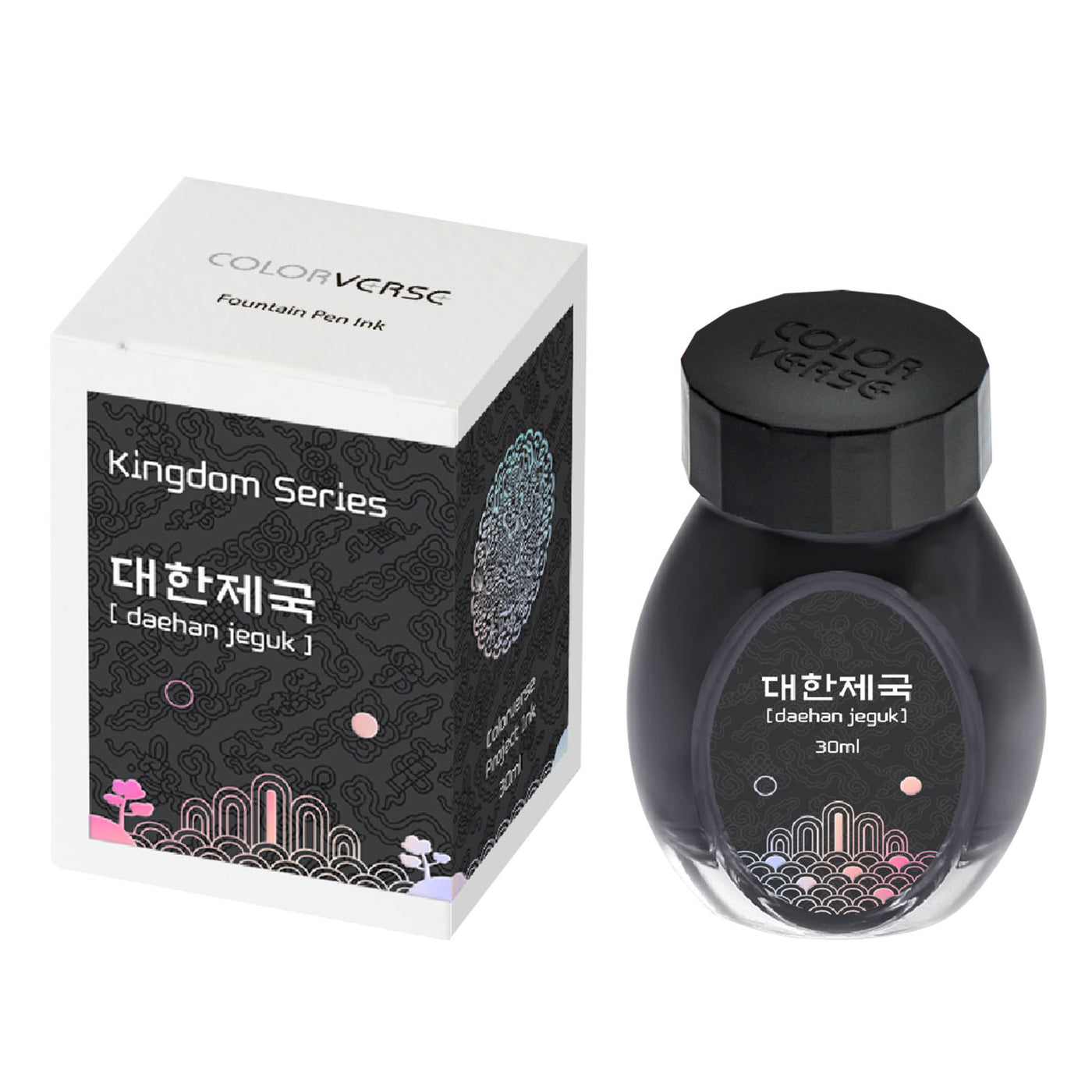 Colorverse Project Kingdom Series Ink Bottle Daehan Jeguk (Grey) - 30ml 2