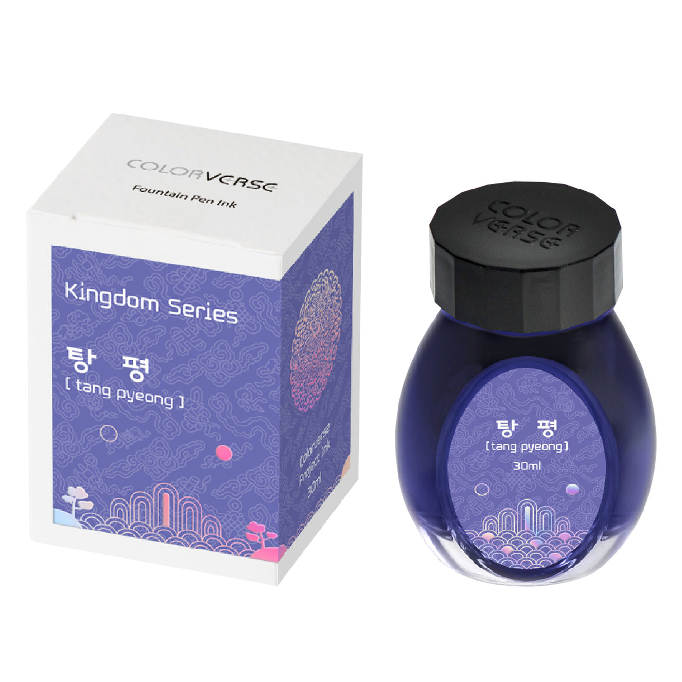 Colorverse Project Kingdom Series Ink Bottle Tang Pyeong (Purple) - 30ml 2