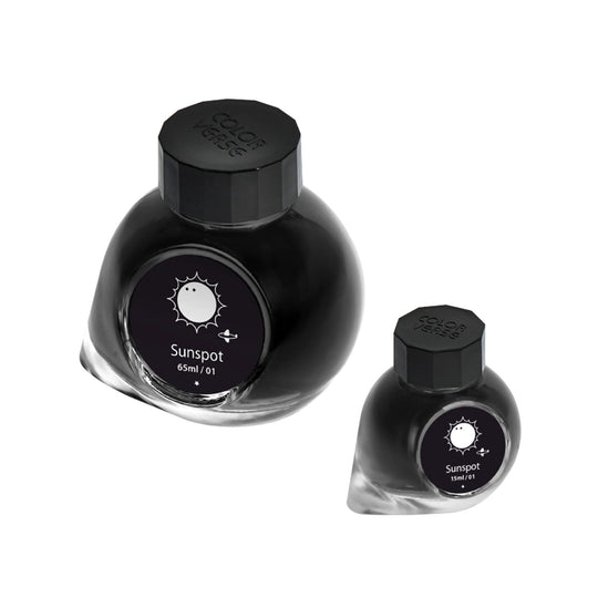 Colorverse Spaceward Sunspot Ink Bottle, Black - 65ml + 15ml